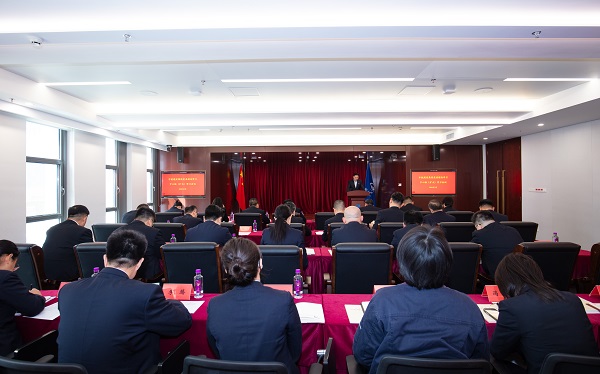 leyu乐鱼（中国）体育官方网站-LEYU.COM召开党委理论学习中心组（扩大）三月学习会暨党支部书记述职评议会